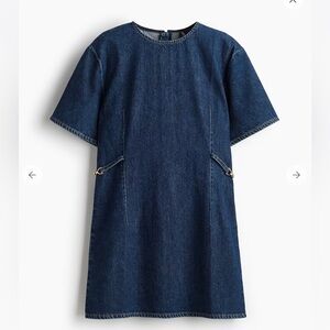 Divided Dark Blue Denim Mini Dress